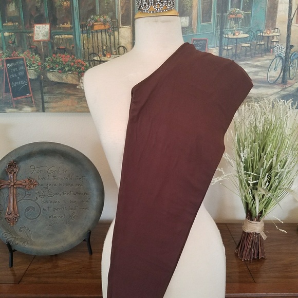 Solid brown leggings - Picture 2 of 3